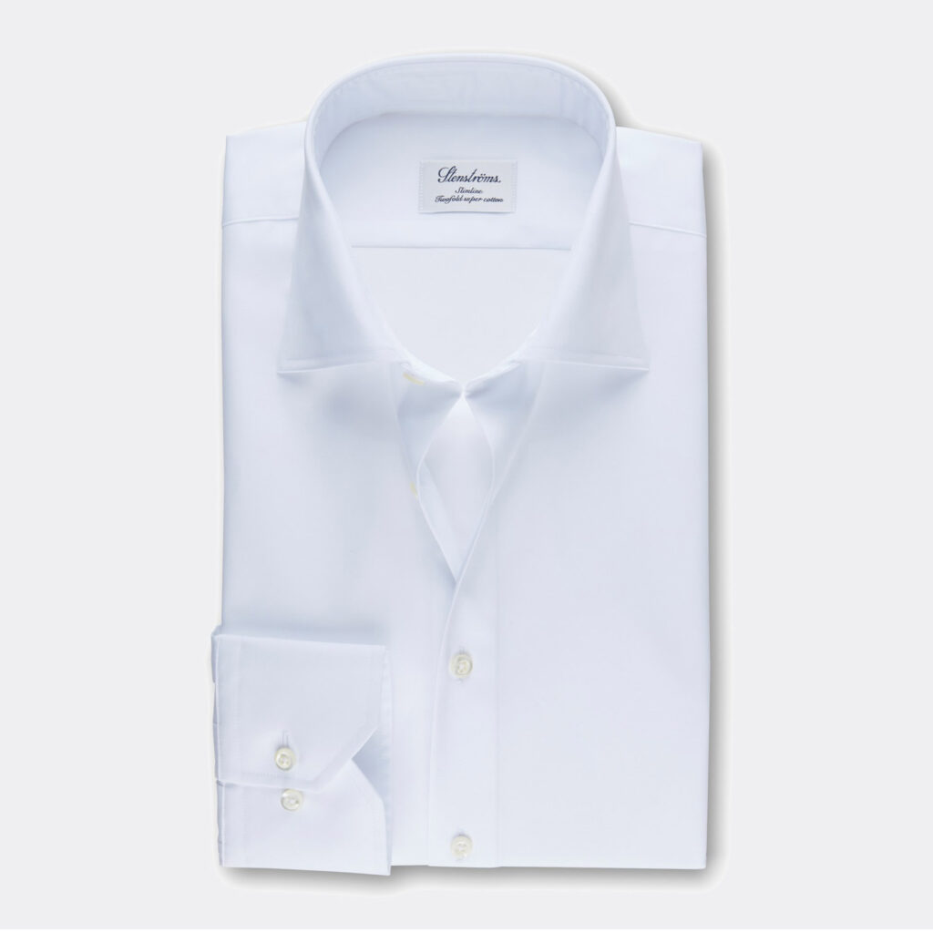 Stenstroms White Slimline Body Formal Shirt