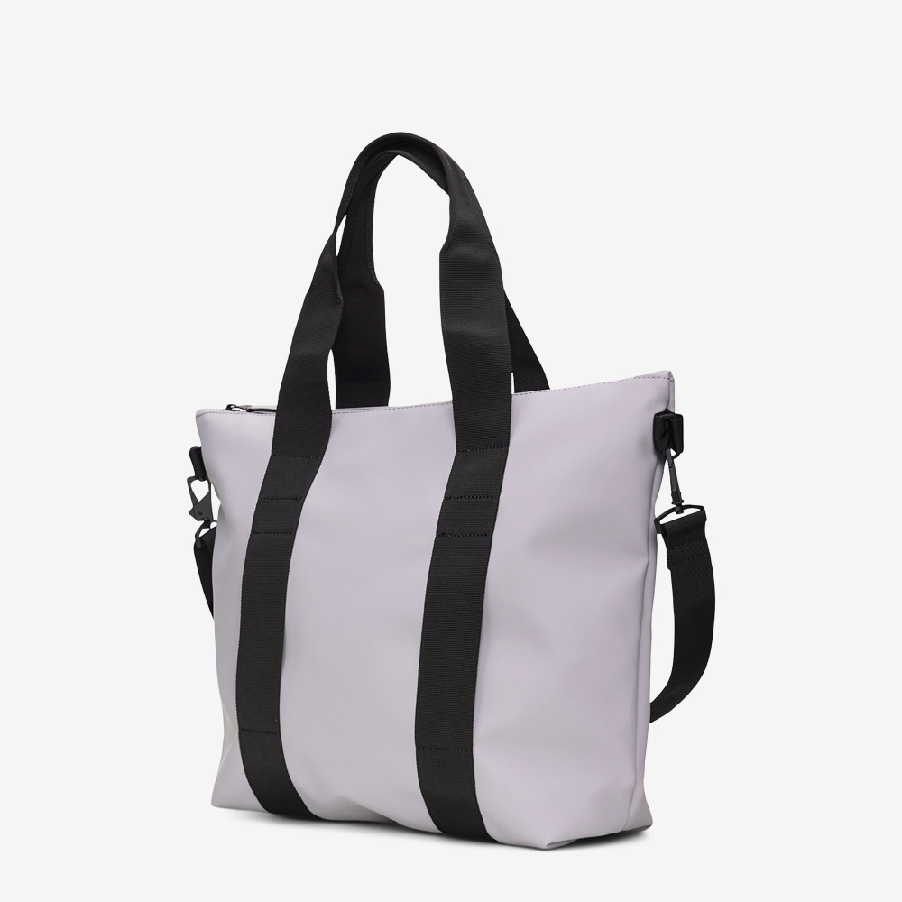 Purple bag with handles