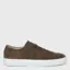 Les Deux Olive Night Theodor Suede Sneaker