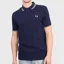 Fred Perry French Navy Twin Tipped M3600 Polo Shirt
