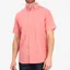 Gant Sunset Pink Cotton Linen Short Sleeved Shirt