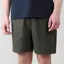 Les Deux Forest Green Otto Linen Shorts