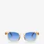 Messy Weekend Gradient Blue Bille Sunglasses