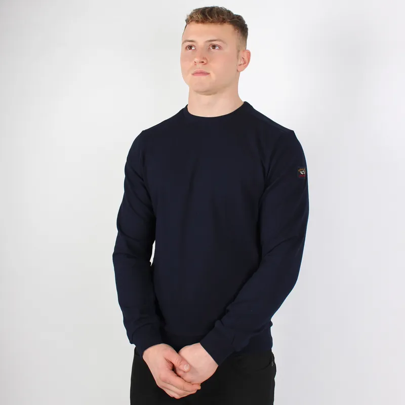 paul and shark navy sweatshirt