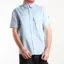 Belstaff Sky Blue Scale Short Sleeve Shirt