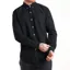 Colorful Standard Deep Black Organic Button Down Shirt