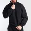 Colorful Standard Deep Black Organic Quarter Zip