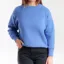Colorful Standard Pacific Blue Oversized Merino Wool Jumper
