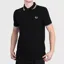 Fred Perry Black Twin Tipped M3600 Polo Shirt