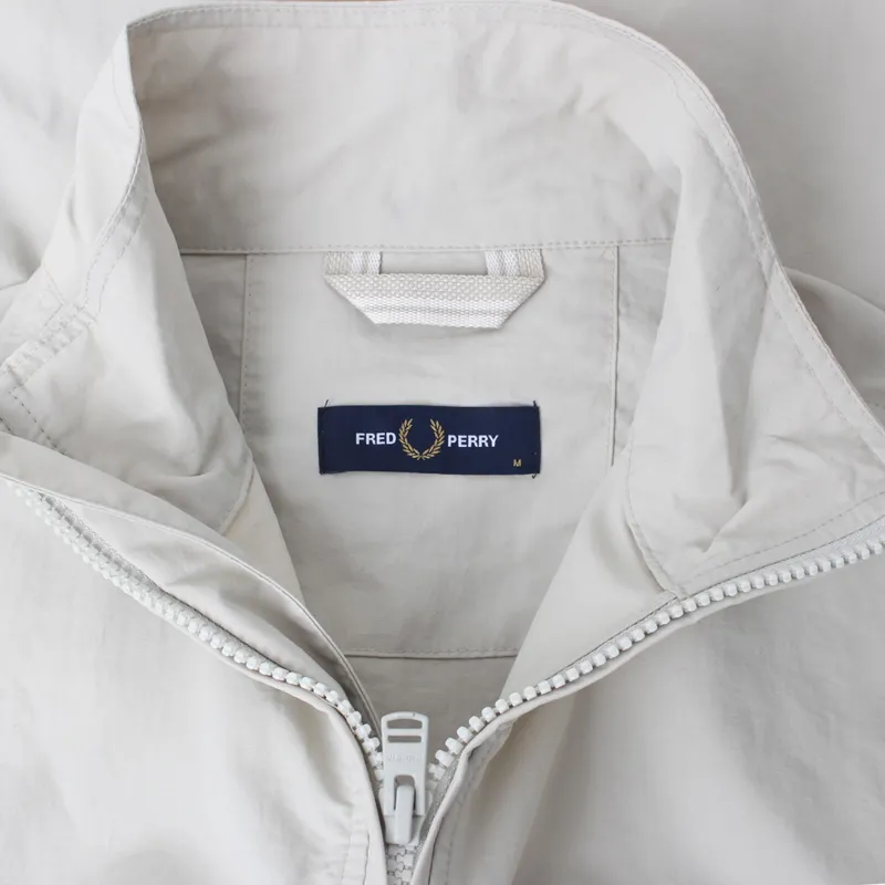 Fred Perry Light Oyster Woven Track Jacket at Pritchards