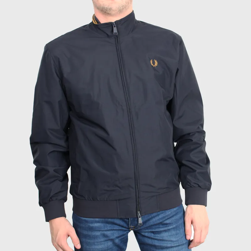 Fred Perry Navy Brentham Jacket at Pritchards