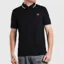 Fred Perry Black Twin Tipped M3600 Polo Shirt