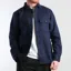 Gant Evening Blue Wool Blend Overshirt