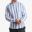 Gant Rich Blue Reg Cotton Linen Bold Stripe Shirt