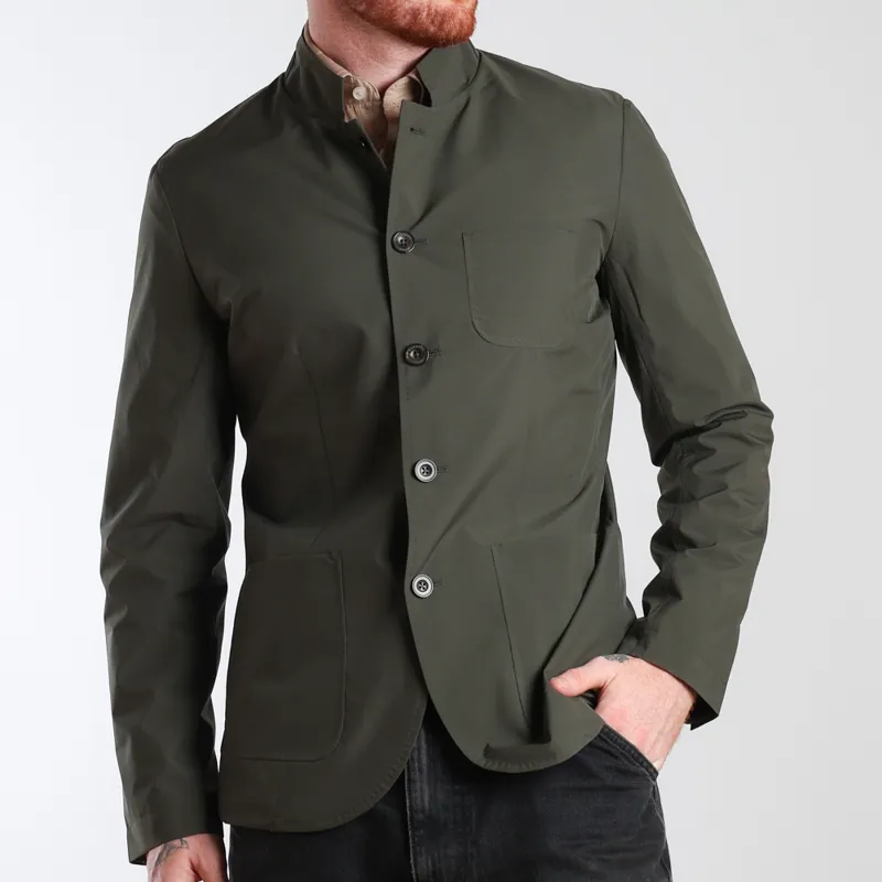 Hackett Deep Green Lightweight Blazer at Pritchards