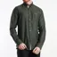 Hackett Green Flannel Trim Shirt