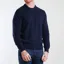 Hackett Midnight Lambswool Crew Neck Jumper