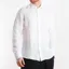 Hackett Optic White Essential Garment Dyed Linen Shirt