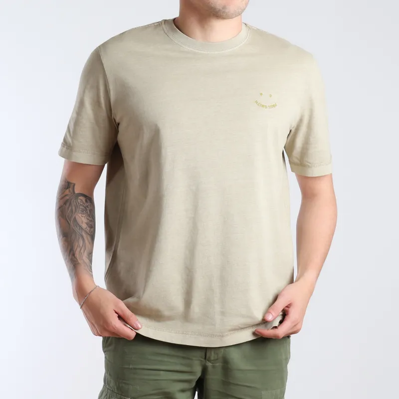 Paul Smith Medium Beige PS Happy T Shirt at Pritchards