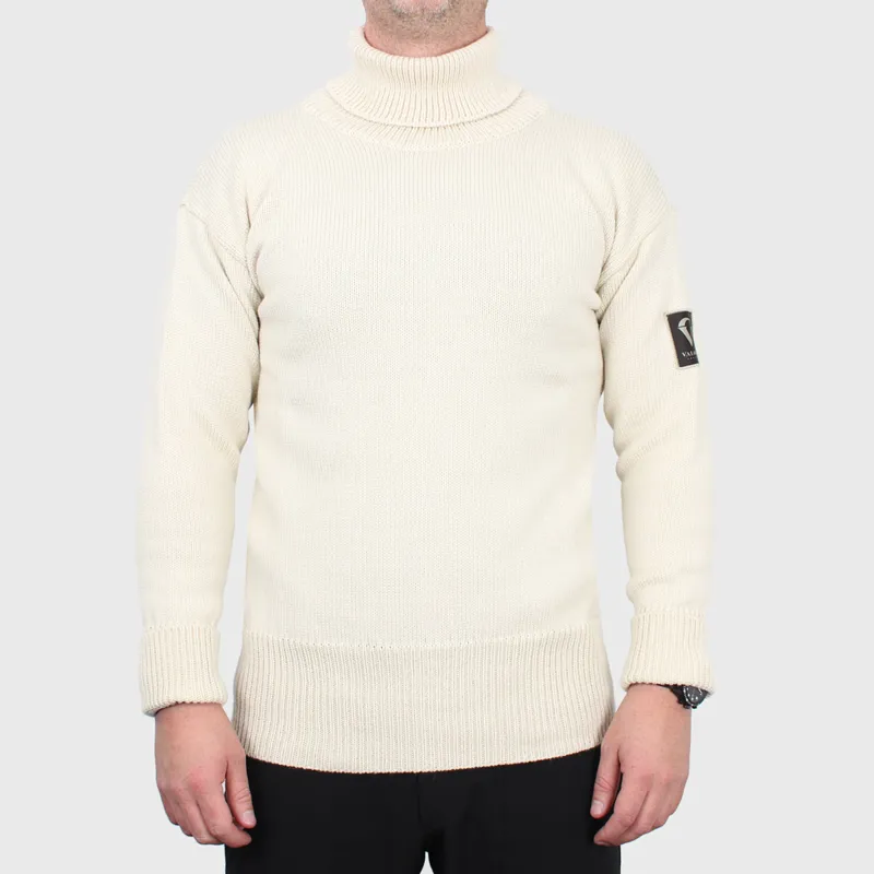 Valour Desert Submariner Roll Neck Pullover at Pritchards