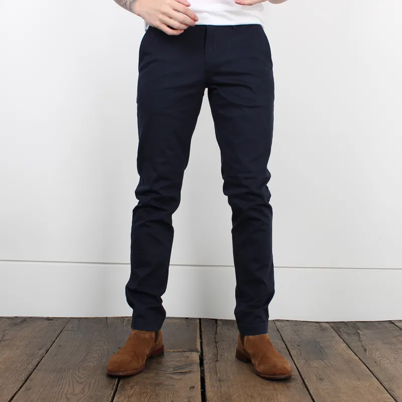 Gant Evening Blue Slim Comfort Super Chinos at Pritchards