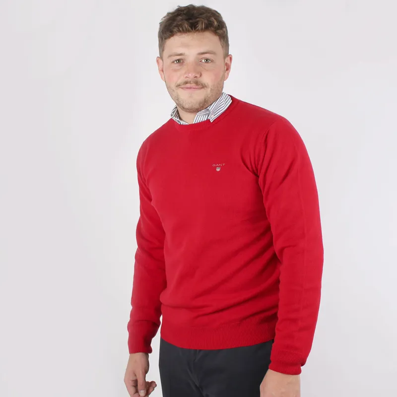 Gant red deals sweater
