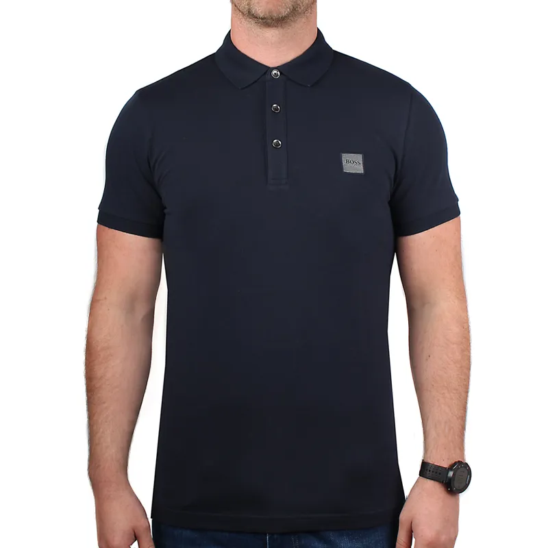 Hugo Boss Dark Blue Passenger Polo Shirt | Pritchards