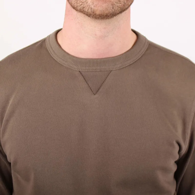 Hugo boss walkup top sweatshirt khaki