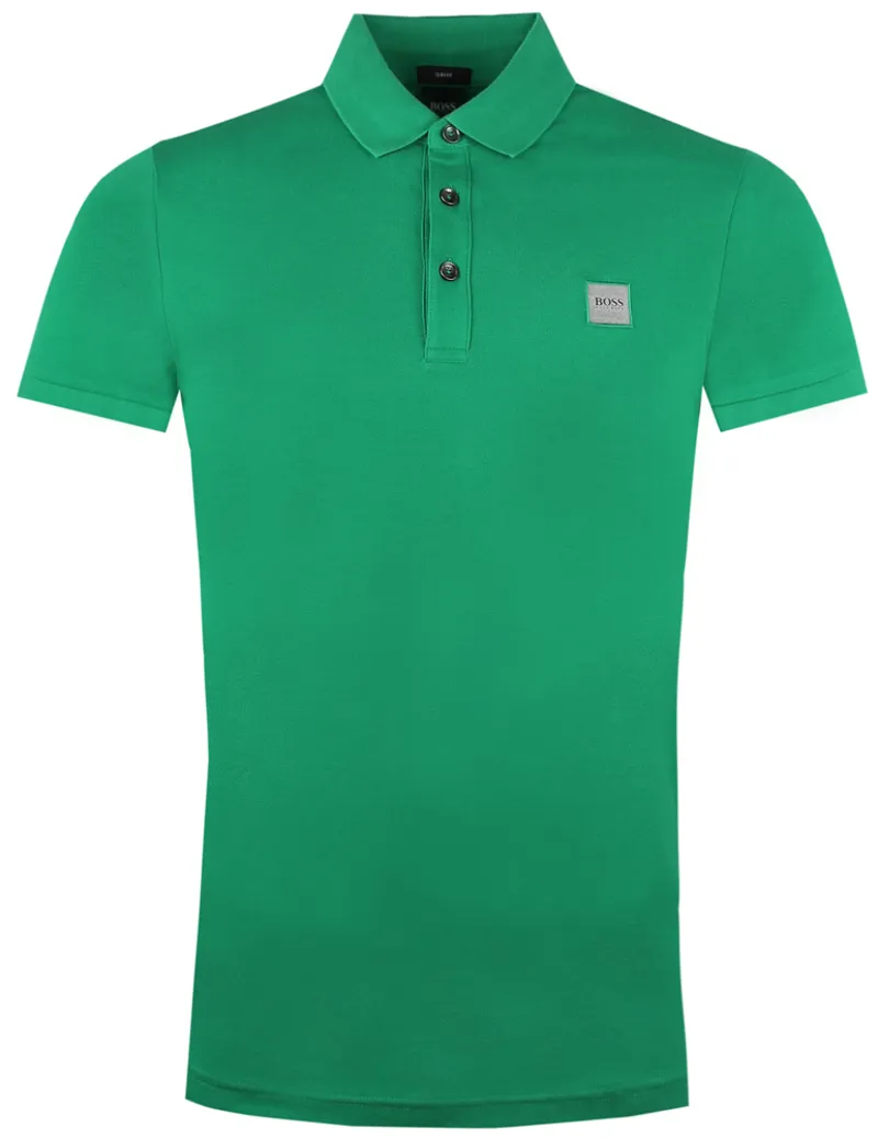 Hugo Boss Open Green Passenger Polo Shirt Pritchards
