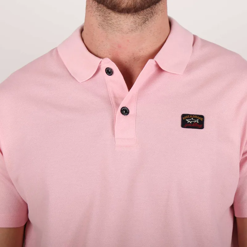 Paul and shark pink polo online