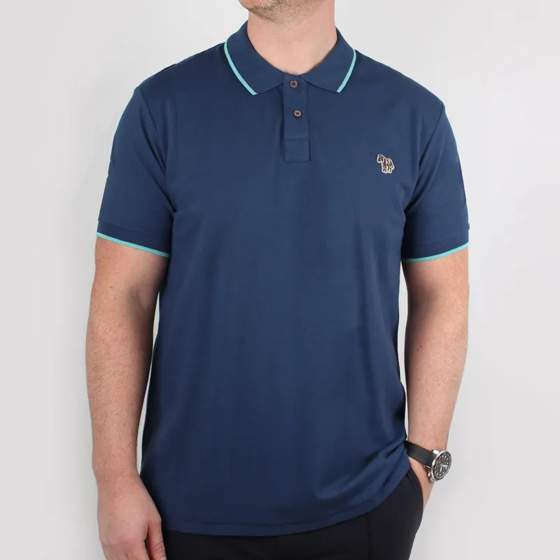 Paul smith tipped polo shirt on sale
