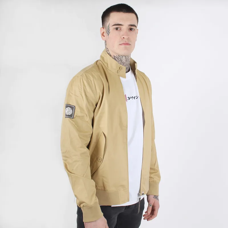 Pretty Green Sand Harrington Jacket at Pritchards