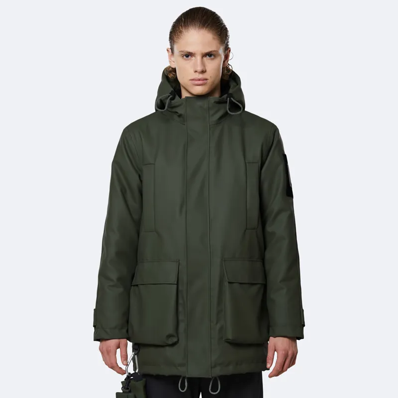 Rains glacial parka outlet