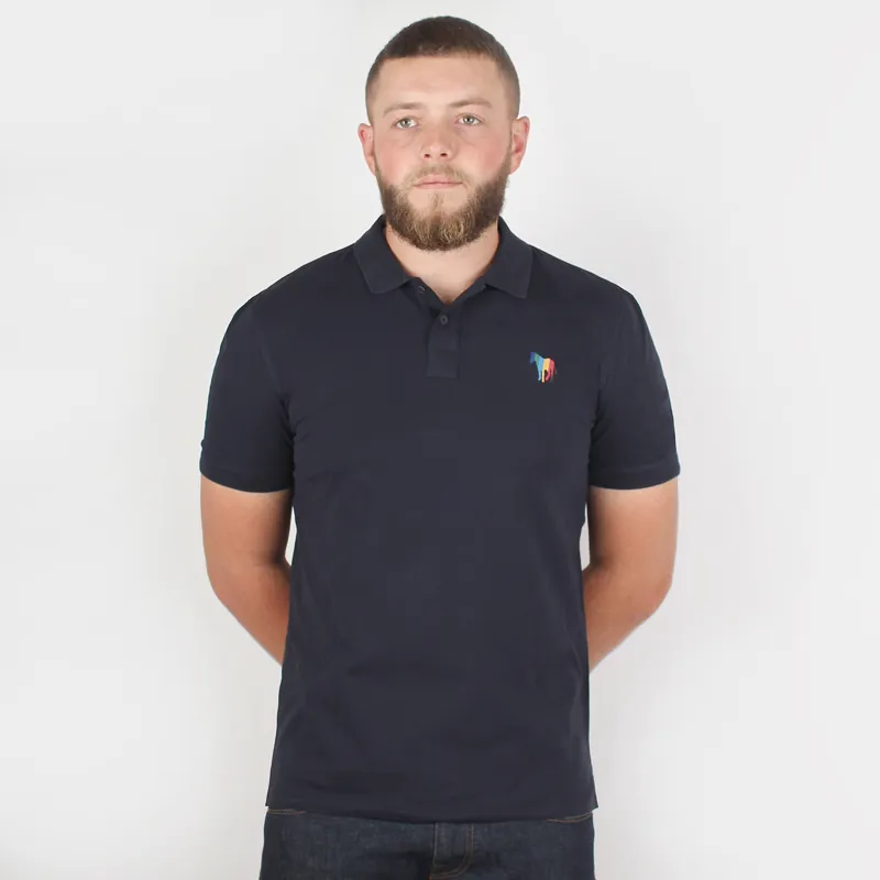 Hvordan Dele Figur Paul Smith Very Dark Navy Zebra Polo Shirt at Pritchards